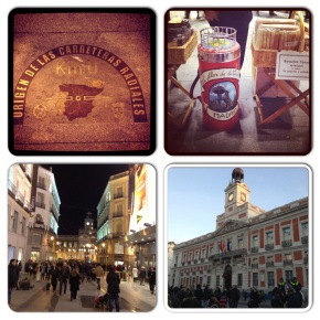 Paseo navideño por la Puerta del Sol!!